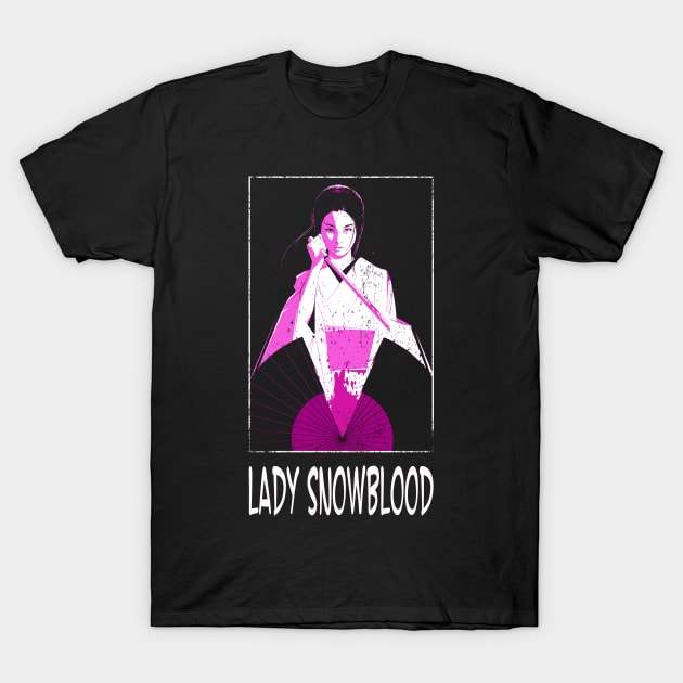 Kill Bill's Muse Pay Homage to Snowblood with Dynamic Movie-Inspired Tees T-Shirt by Silly Picture